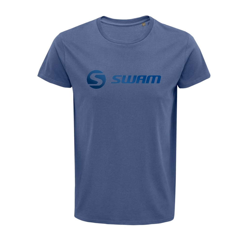panske-volnocasove-triko-swam-pure-logo-denim-modra